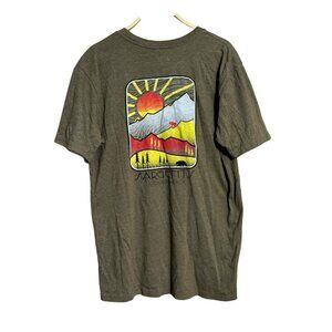 Blue 84 Sargents Colorado Tshirt Men Size M Graphic Outdoor Mountain Bear Nature